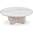 TOV Furniture Juju Faux Marble Indoor/Outdoor Round Coffee Table