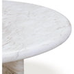 TOV Furniture Juju Faux Marble Indoor/Outdoor Round Coffee Table