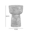 TOV Furniture Charra Indoor/Outdoor Side Table