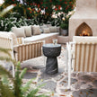 TOV Furniture Charra Indoor/Outdoor Side Table