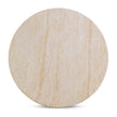 TOV Furniture Amora Faux Travertine Indoor/Outdoor Round Accent Table