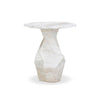 TOV Furniture Esme Faux Marble Indoor/Outdoor Round Side Table