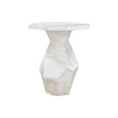 TOV Furniture Esme Faux Marble Indoor/Outdoor Round Side Table