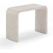 TOV Furniture Opus Cream Capiz Shell Console Table
