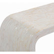 TOV Furniture Opus Cream Capiz Shell Console Table