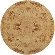 TOV Furniture Fig Natural Burl Drum Round Coffee Table