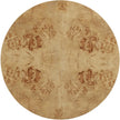 TOV Furniture Fig Natural Burl Drum Round Coffee Table