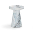 TOV Furniture Zara Faux Aegean Marble Indoor/Outdoor Side Table