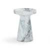 TOV Furniture Zara Faux Aegean Marble Indoor/Outdoor Side Table