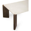 TOV Furniture Restis Cream Quartz Coffee Table