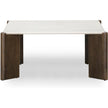 TOV Furniture Restis Cream Quartz Coffee Table