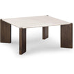 TOV Furniture Restis Cream Quartz Coffee Table