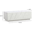 TOV Furniture Romy Rectangular Coffee Table
