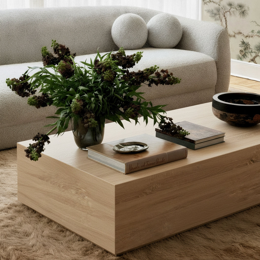 TOV Furniture Romy Rectangular Coffee Table