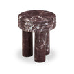 TOV Furniture Delta Concrete Indoor/Outdoor Round Side Table