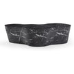 TOV Furniture Slab Black Concrete Indoor/Outdoor Coffee Table