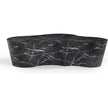 TOV Furniture Slab Black Concrete Indoor/Outdoor Coffee Table