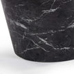 TOV Furniture Slab Black Concrete Indoor/Outdoor Coffee Table