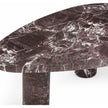TOV Furniture Libby Faux Red Levanto Marble Indoor/Outdoor Coffee Table 