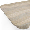 TOV Furniture Tyche Faux Travertine Indoor/Outdoor Concrete Rectangular Coffee Table