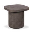 TOV Furniture Suraya Indoor/Outdoor Concrete Side Table
