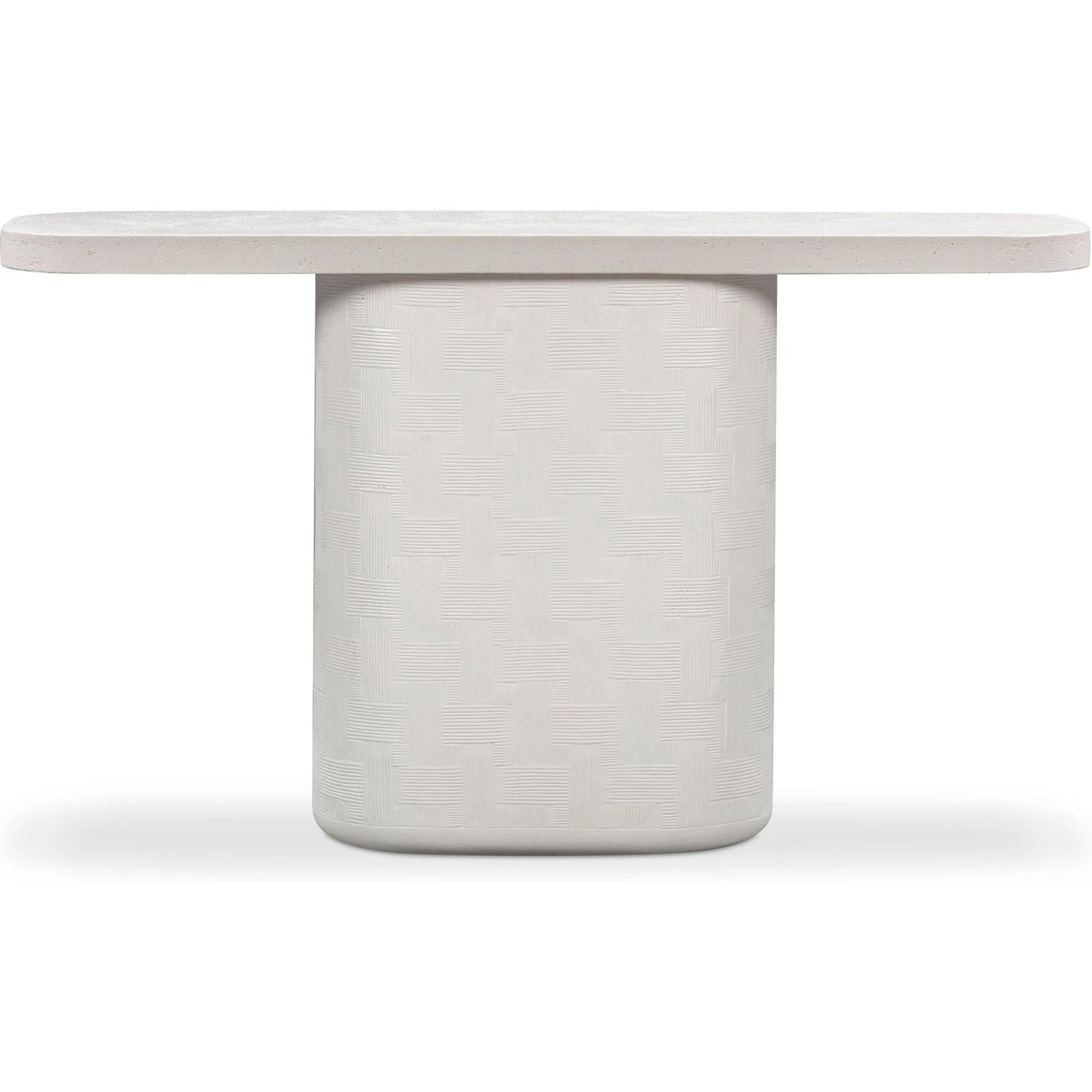 TOV Furniture Suraya Indoor/Outdoor Concrete Console Table