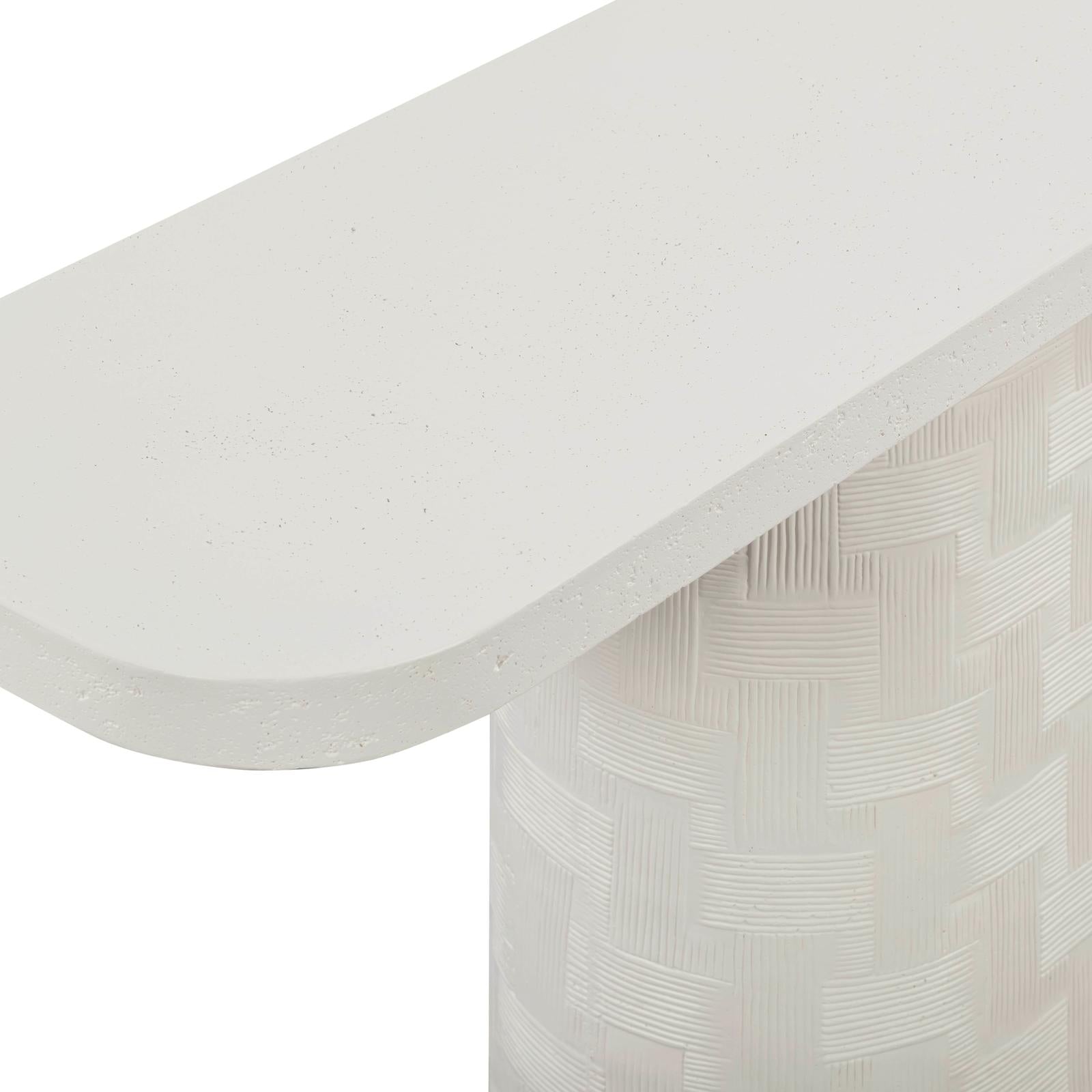TOV Furniture Suraya Indoor/Outdoor Concrete Console Table