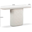 TOV Furniture Suraya Indoor/Outdoor Concrete Console Table