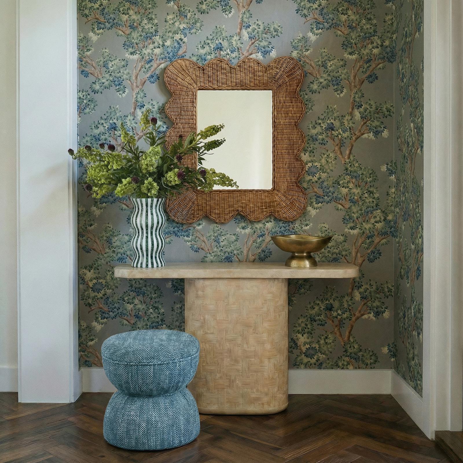 TOV Furniture Suraya Indoor/Outdoor Concrete Console Table