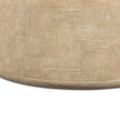 TOV Furniture Suraya Indoor/Outdoor Concrete Rounded Coffee Table