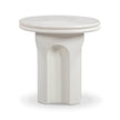 TOV Furniture Cassandra Ivory Indoor/Outdoor Concrete Side Table