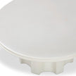 TOV Furniture Cassandra Ivory Indoor/Outdoor Concrete Round Coffee Table