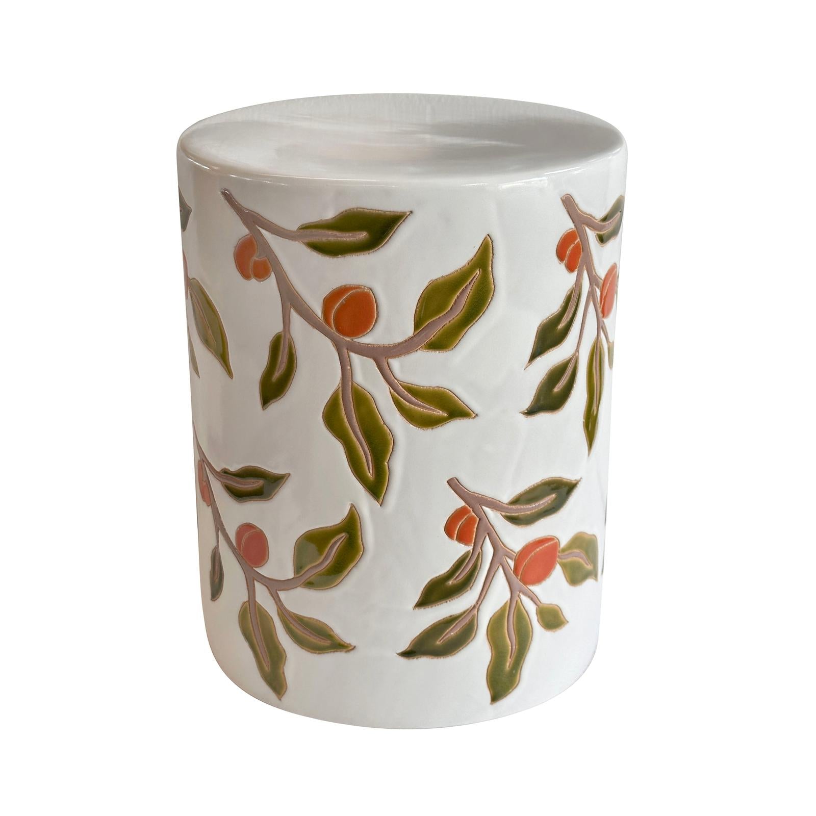 TOV Furniture Tempest Citrus Indoor/Outdoor Ceramic Table