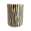 TOV Furniture Tempest Indoor/Outdoor Ceramic Table in Stripes