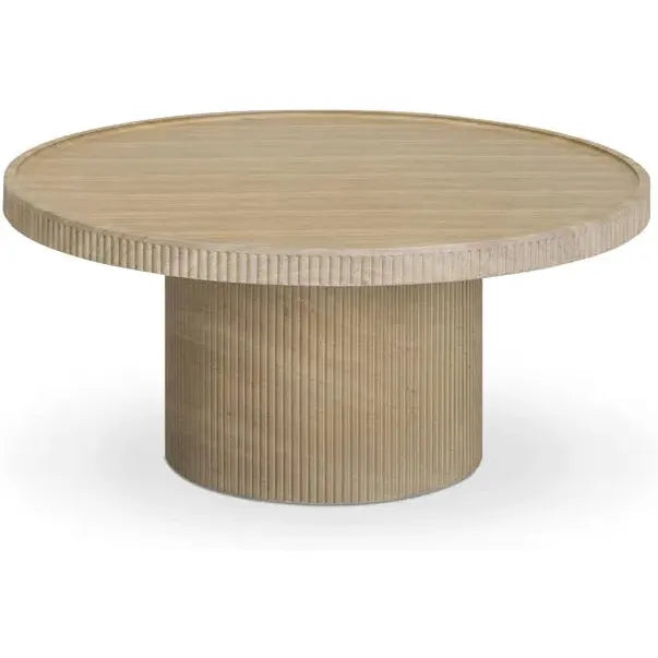 TOV Furniture Darcy Concrete Indoor/Outdoor Round Coffee Table
