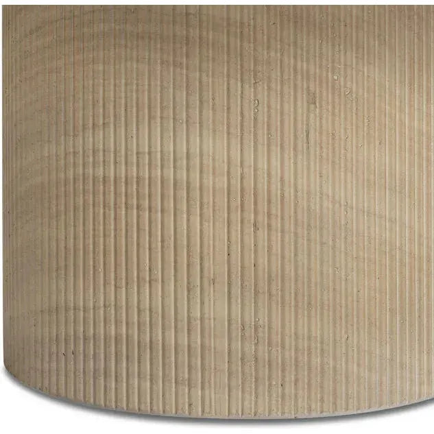 TOV Furniture Darcy Concrete Indoor/Outdoor Round Coffee Table