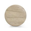 TOV Furniture Hyre Faux Travertine Indoor/Outdoor Concrete Side Table