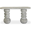TOV Furniture Hyre Faux Stone Indoor/Outdoor Concrete Console Table