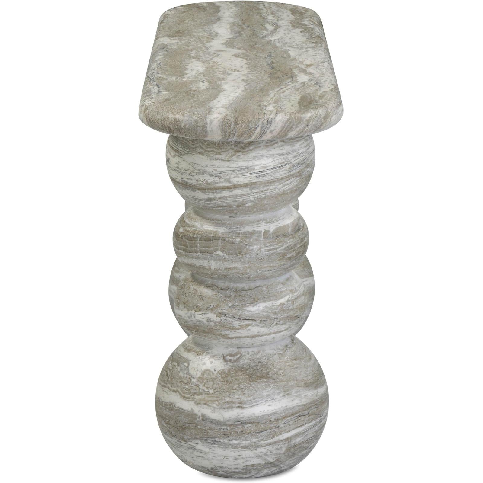 TOV Furniture Hyre Faux Stone Indoor/Outdoor Concrete Console Table