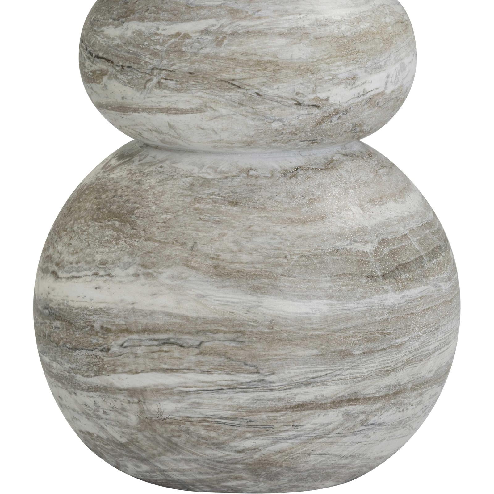 TOV Furniture Hyre Faux Stone Indoor/Outdoor Concrete Console Table