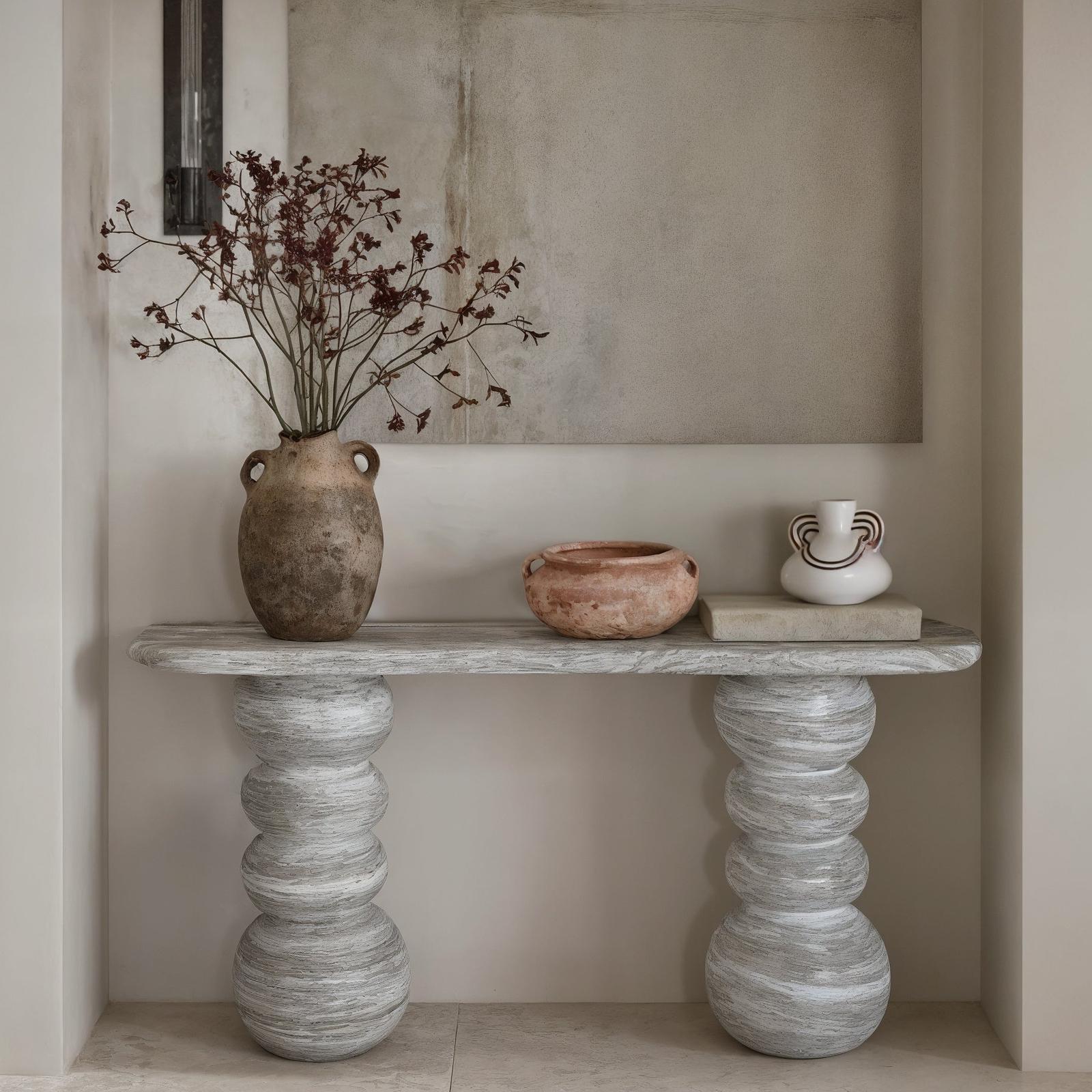 TOV Furniture Earthenware Wide Bowl with Handles