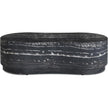 TOV Furniture Hades Black Faux Marble Indoor/Outdoor Concrete Coffee Table