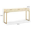 TOV Furniture Pesce Shagreen Console
