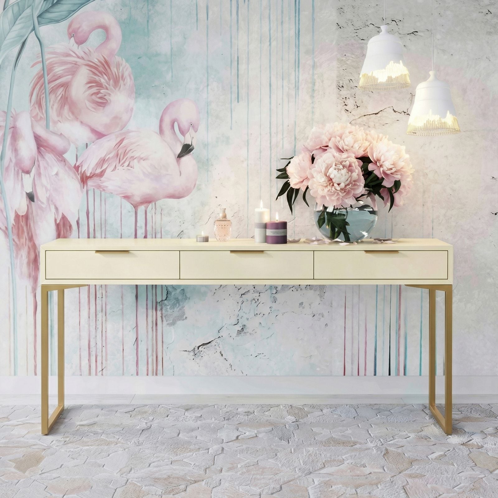 TOV Furniture Pesce Shagreen Console