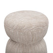 TOV Furniture Tomlin Ruched Performance Fabric Game Ottoman