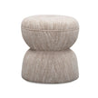 TOV Furniture Tomlin Ruched Performance Fabric Game Ottoman