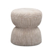 TOV Furniture Tomlin Ruched Performance Fabric Game Ottoman