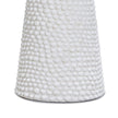 TOV Furniture Coast Pearl White Seashell Round Side Table