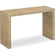 TOV Furniture Mona Natural Seagrass Console Table