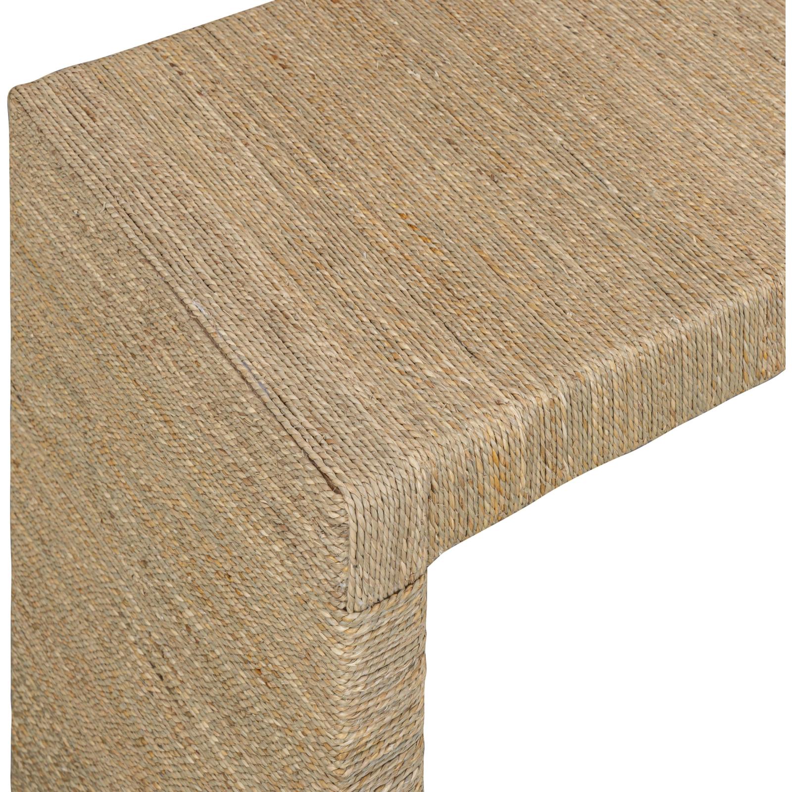TOV Furniture Mona Natural Seagrass Console Table